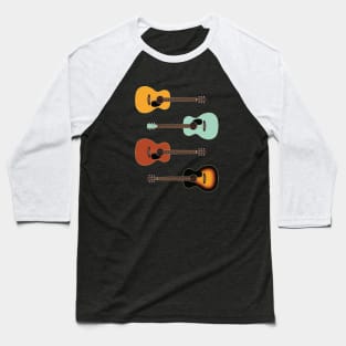 Concert Style Acoustic Guitar Pack Baseball T-Shirt